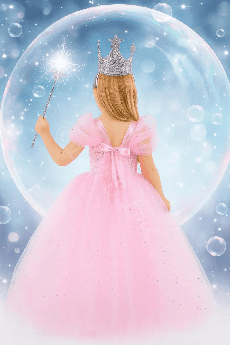 Glinda's Starlight Sparkle Princess Tutu Dress, Crown & Wand Set