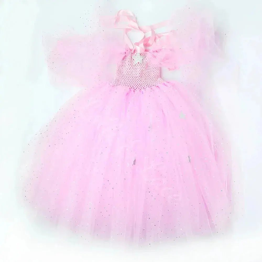 Glinda's Starlight Sparkle Princess Tutu Dress, Crown & Wand Set