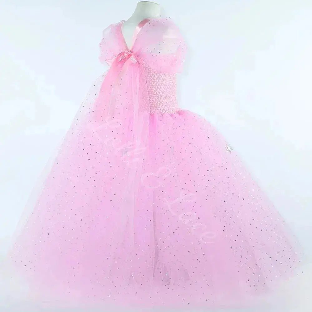 Glinda's Starlight Sparkle Princess Tutu Dress, Crown & Wand Set