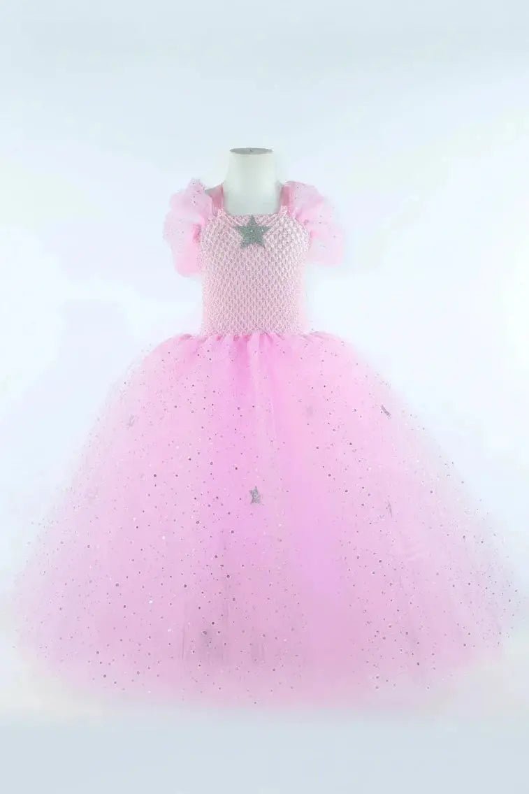 Glinda's Starlight Sparkle Princess Tutu Dress, Crown & Wand Set