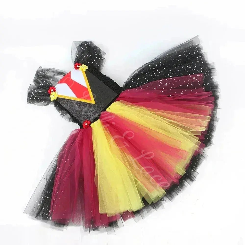 Gryffindor Wizard Tutu Dress & Magical Accessory Set