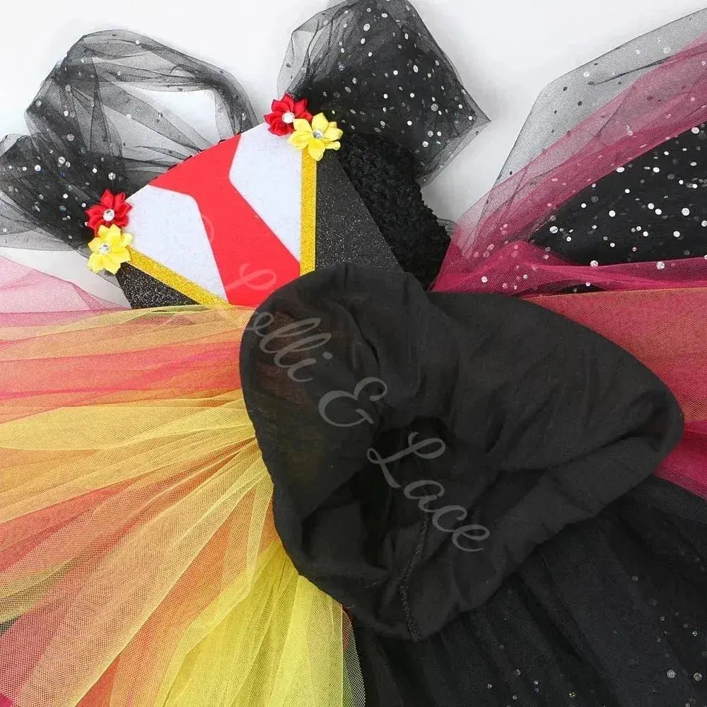Gryffindor Wizard Tutu Dress & Magical Accessory Set