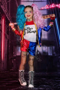 Harley Quinn's Mischief Maker Costume Set | Jacket, Wig, Bat & Accessories