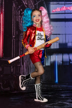 Harley Quinn's Mischief Maker Costume Set | Jacket, Wig, Bat & Accessories