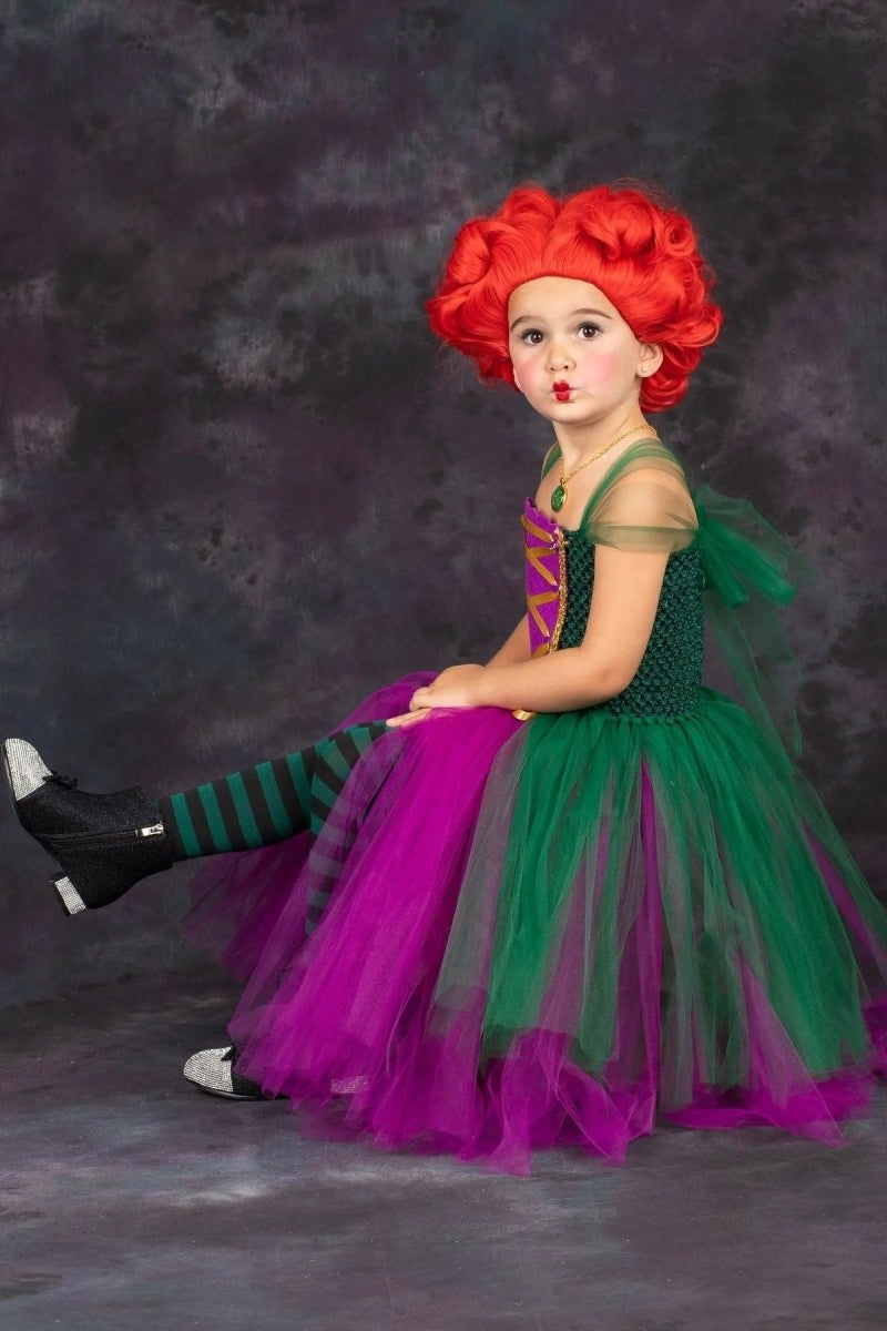 Hocus Pocus Sanderson Sisters Tutu Dress Set