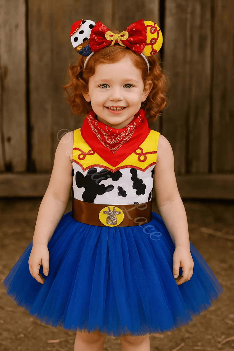 Jessie’s Rodeo Adventure Tutu Dress & Accessory Set