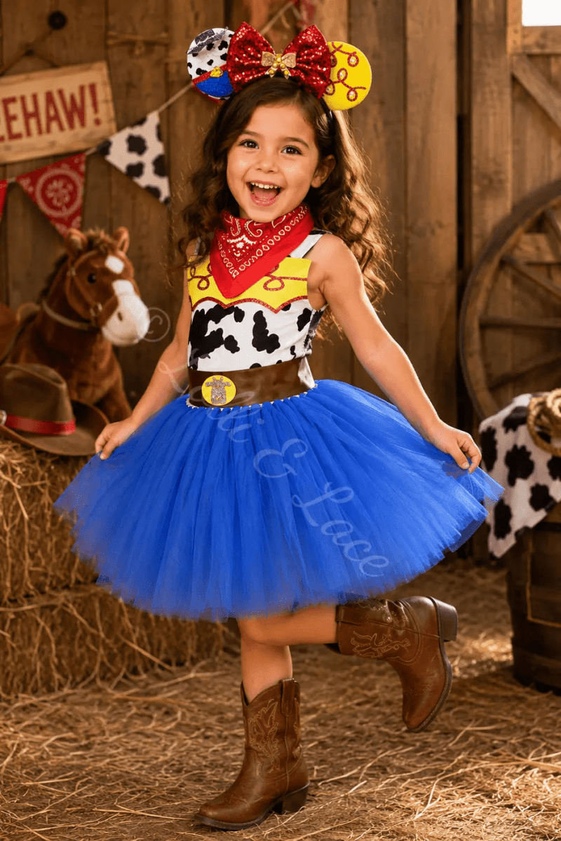 Jessie’s Rodeo Adventure Tutu Dress & Accessory Set