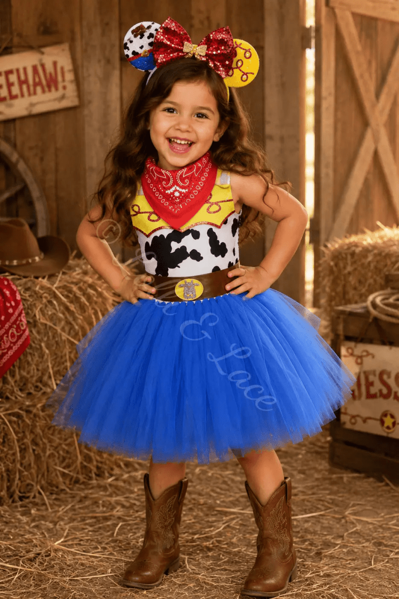Jessie’s Rodeo Adventure Tutu Dress & Accessory Set
