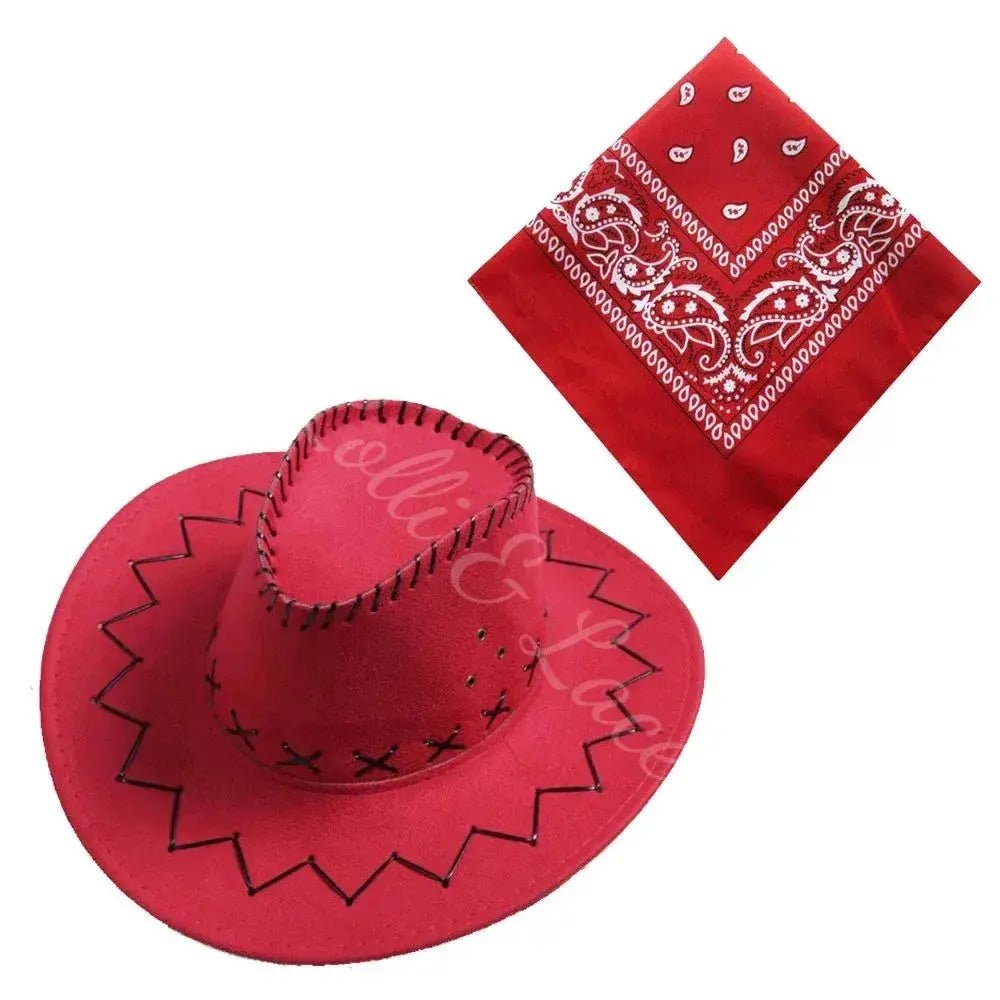 Jessie's Roundup Rodeo Tutu Dress, Hat & Bandana Set