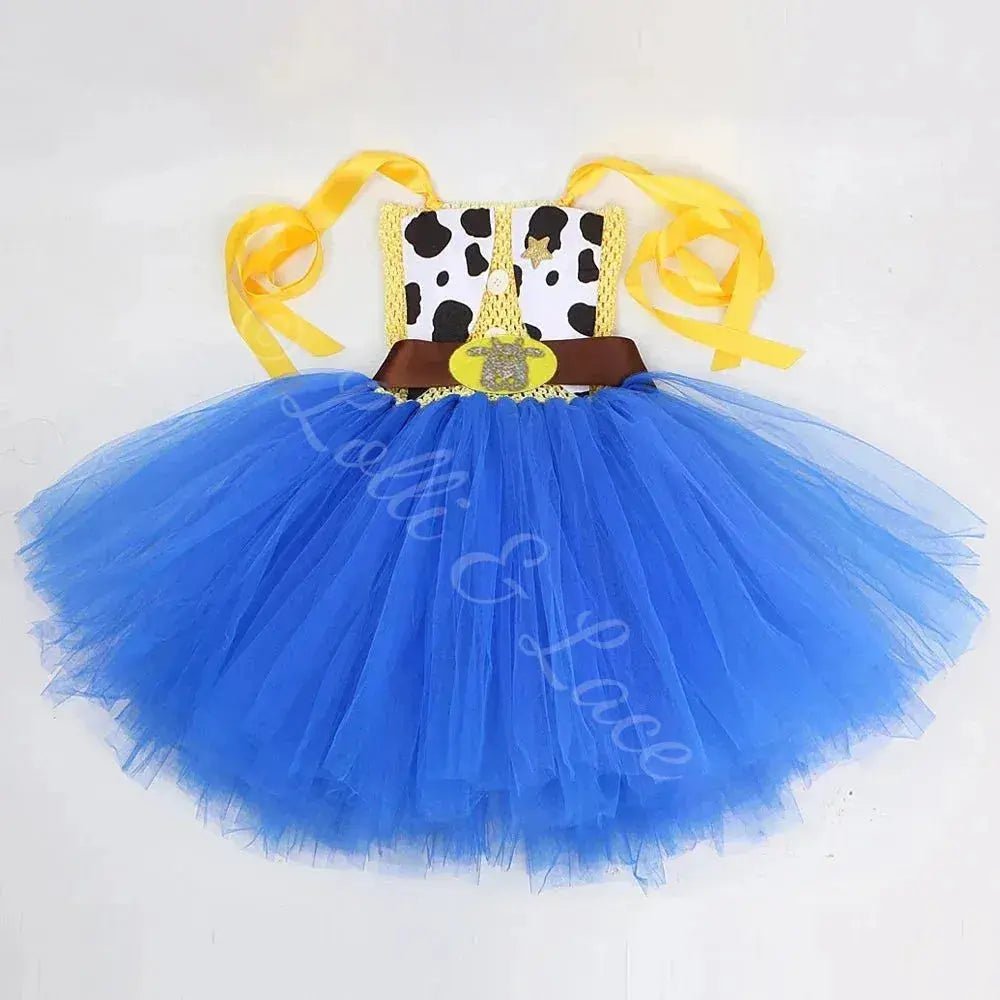 Jessie's Roundup Rodeo Tutu Dress, Hat & Bandana Set