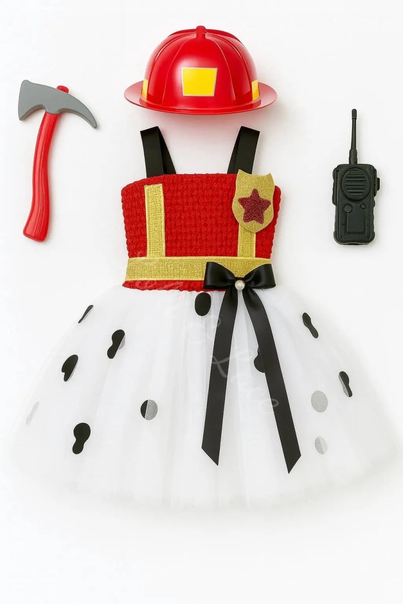 Marshall’s Firehouse Hero Tutu Dress & Rescue Accessory Set
