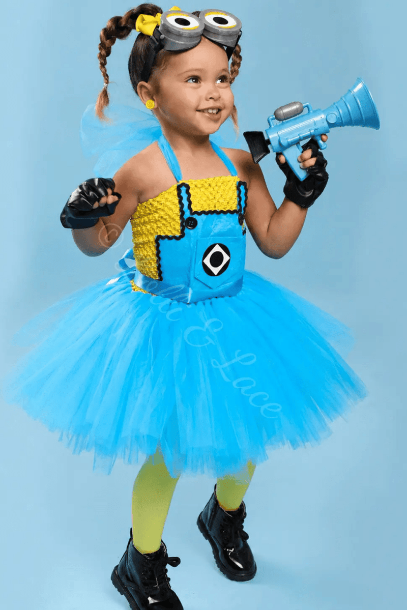 Minion Banana Adventure Tutu Dress & Accessory Set