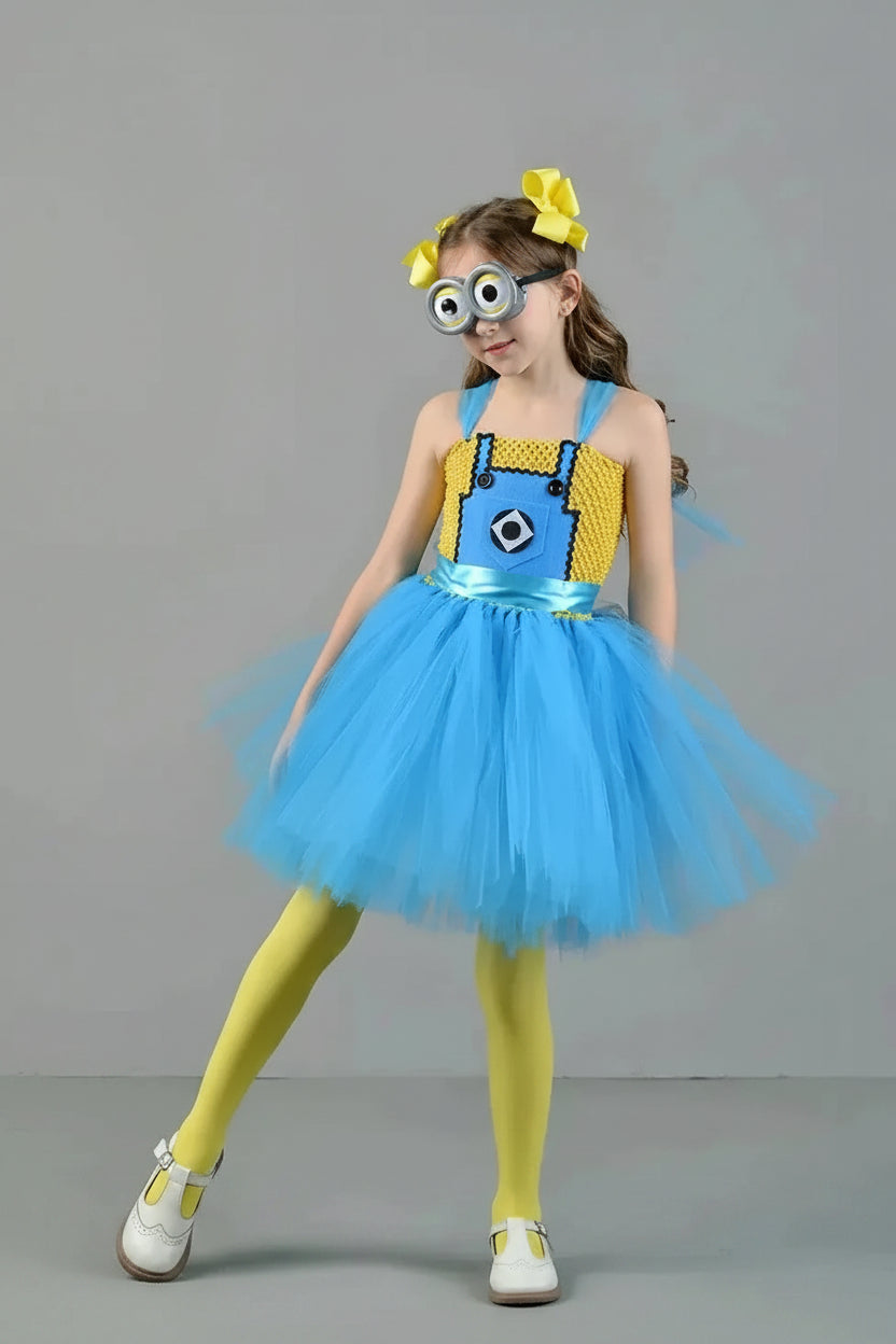 Minion Banana Adventure Tutu Dress & Accessory Set