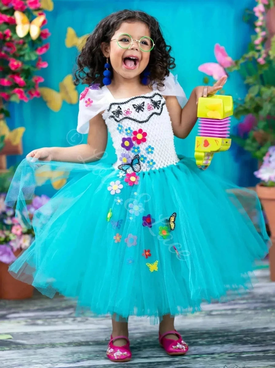 Mirabel’s Butterfly Garden Tutu Dress