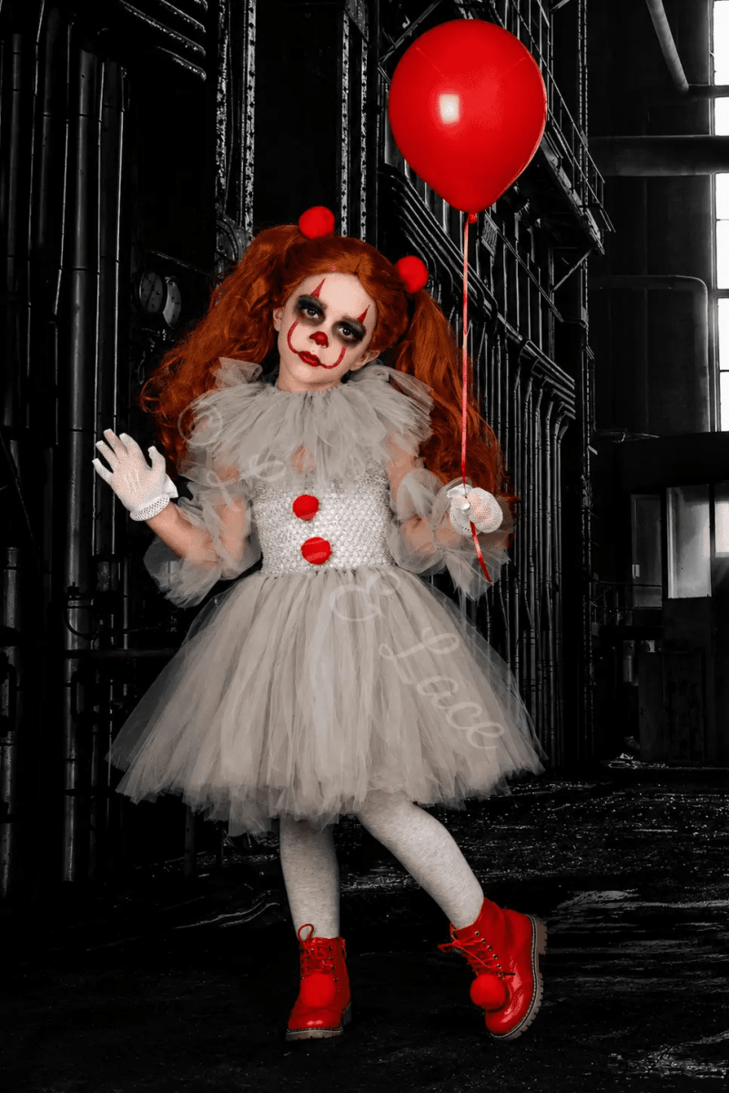 Pennywise's Twisted Carnival Tutu Dress & Accessory Set