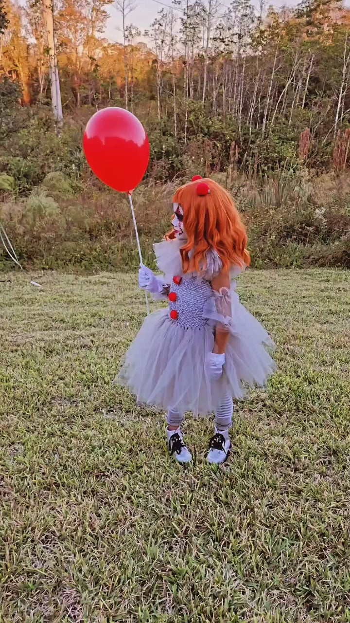 Pennywise's Twisted Carnival Tutu Dress & Accessory Set