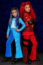 Rise of Red Chloe Inspired Costume for Girls – Blue Royal Cosplay Outfit