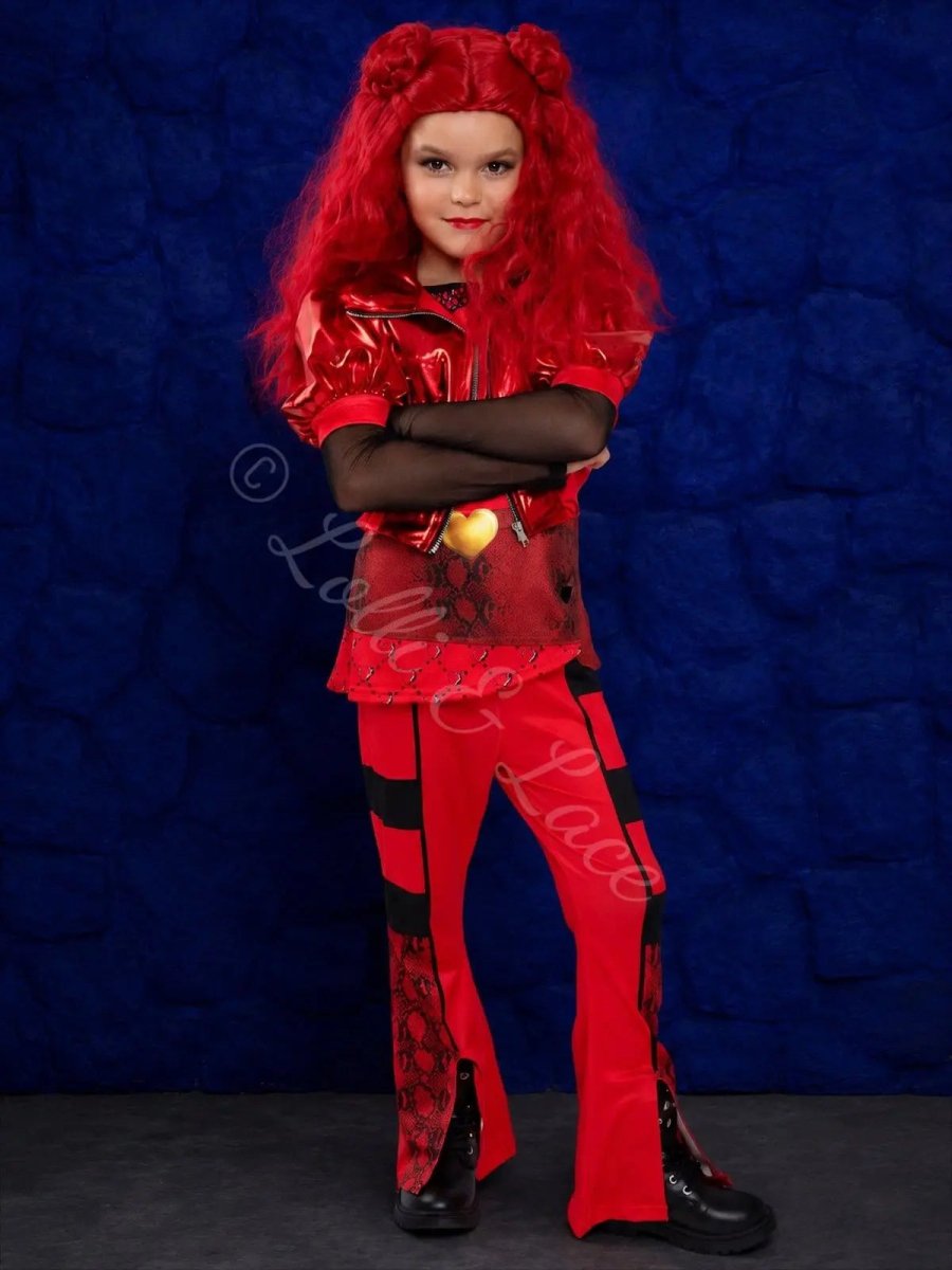 Rise of Red Princess Costume Dress & Wig Set | Descendants 4 Inspired