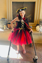 Scarlet Seas Pirate Princess Dress Set for Girls