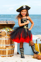Scarlet Seas Pirate Princess Dress Set for Girls