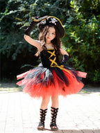 Scarlet Seas Pirate Princess Dress Set for Girls