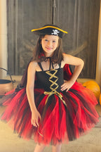 Scarlet Seas Pirate Princess Dress Set for Girls