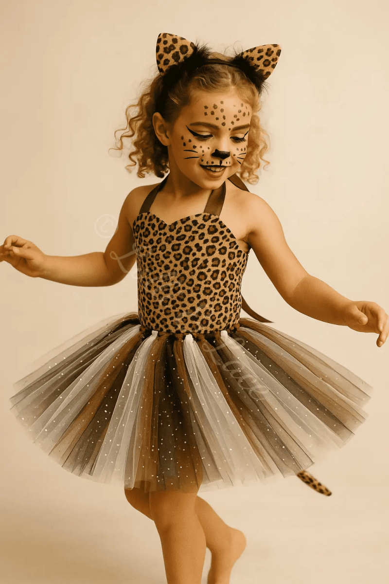 Wild at Heart Safari Twirl Dress Set